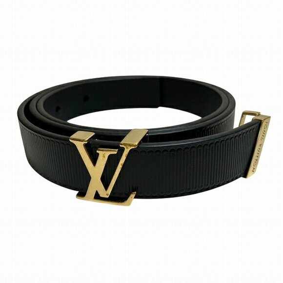 LOUIS VUITTON Gold Belt - Picture 1 of 9